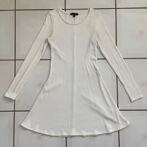 Kendall & Kylie white/Cream Long Sleeve Dress